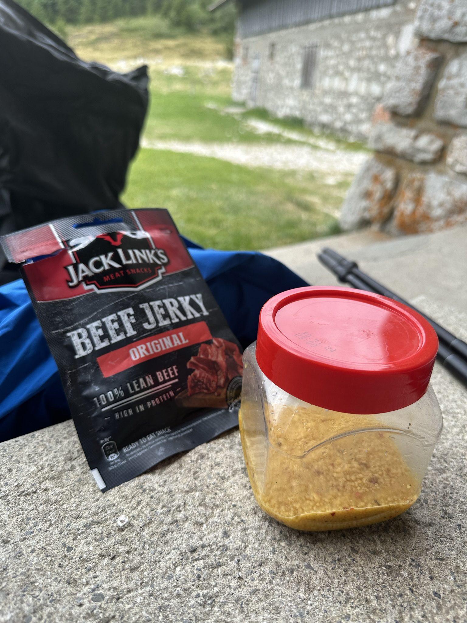 Ravitaillement de randonnée : beef jerky et couscous