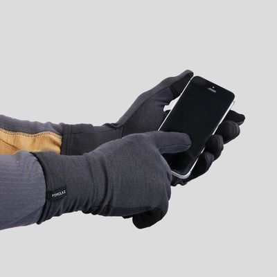 Sous-gants en laine mérinos Forclaz TREK 500