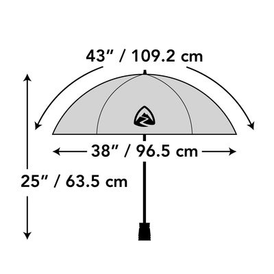 Parapluie anti uv Zpacks Lotus UL - 5