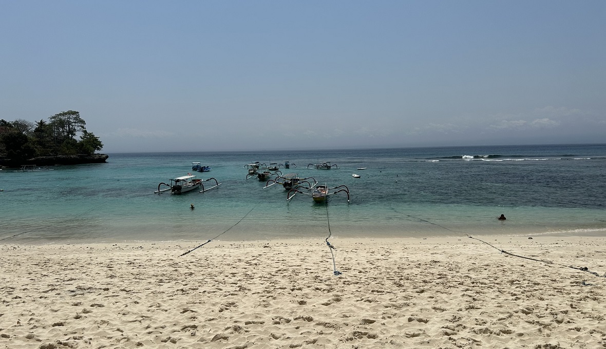 une plage à Bali en Indonésie