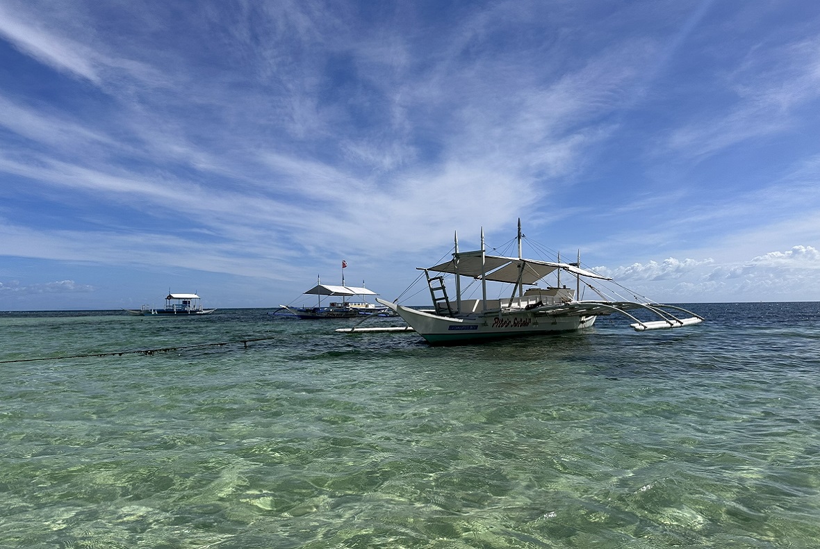 une plage aux Philippines