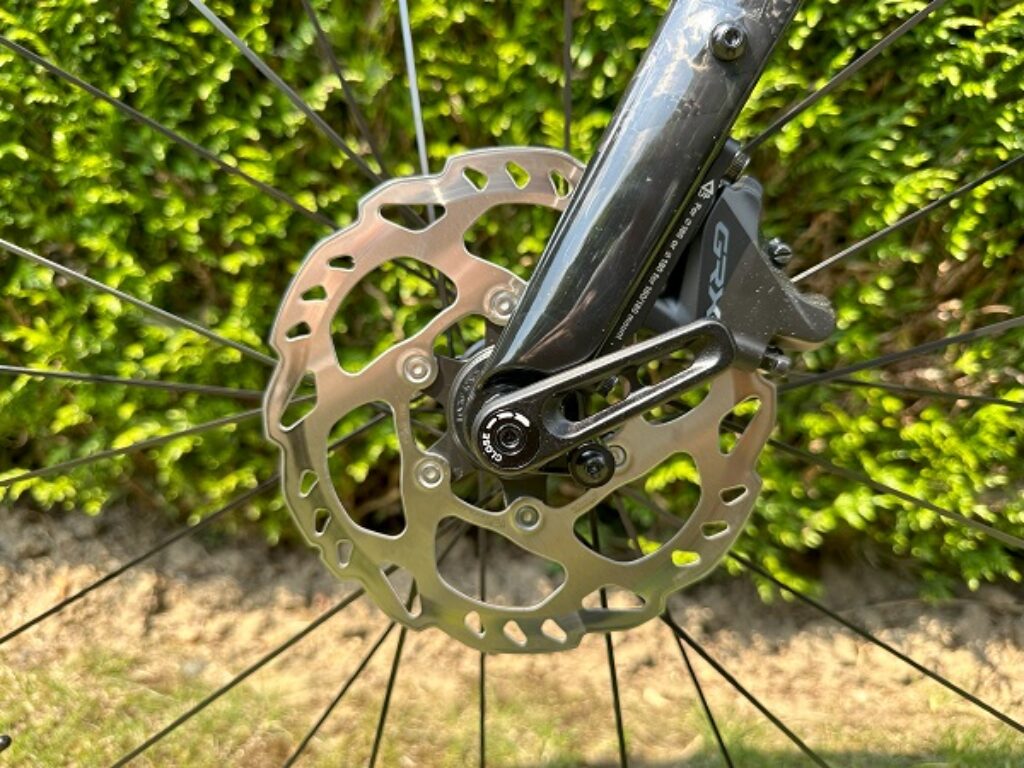 Les freins hydrauliques à disque de mon vélo de gravel